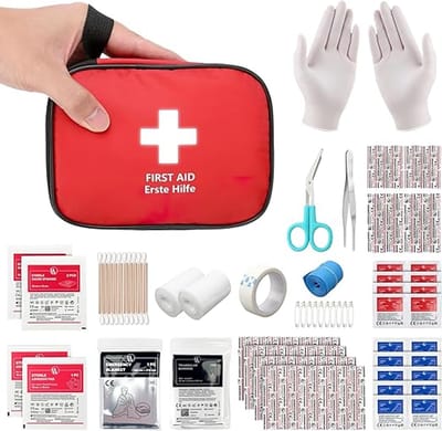 SVN® Ehbo Reisset - Reisset - EHBO - Rood - 18cm x 14cm x 6cm