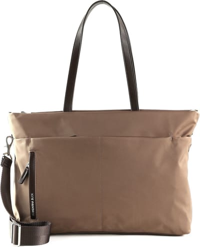 MANDARINA DUCK Schoudertas met laptopvak Hunter Shopper Beaver Taupe