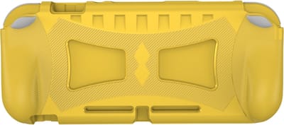 Grip TPU Bescherm Hoes Skin geschikt voor Nintendo Switch Lite - Geel