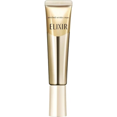 SHISEIDO Elixir Enriched Wrinkle White Cream crème anti-rides avec protection contre la pigmentation - S- 15 g beige