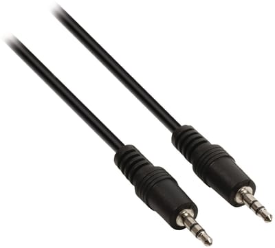 Cablexpert 3.5mm stero audio kabel, Zwart, mini jack verlengkabel, 2 meter