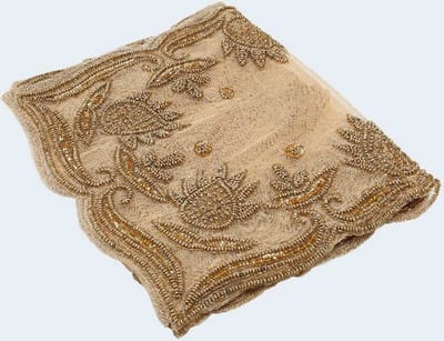 PTMD Tafelkleed Elvive - 300x40x0 cm - Polyester - Goud