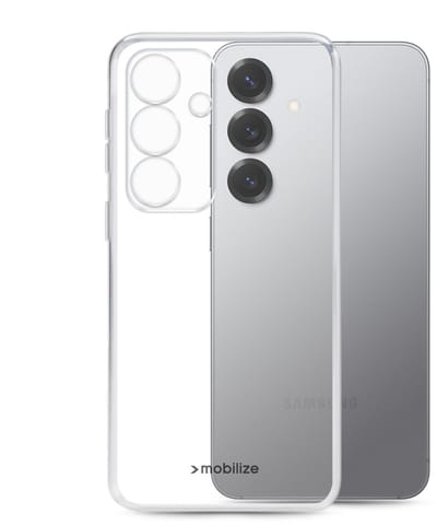 Mobilize Doorzichtig Hoesje geschikt voor Samsung Galaxy S26 Telefoonhoesje Flexibel TPU | Mobilize Gelly Case Backcover | Doorzichtig Telefoonhoesje Galaxy S26 | Galaxy S26 Case | Back Cover - Transparant