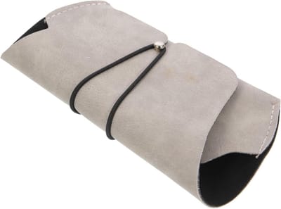 Brillen Etui - Zonnebril Pouch - Veilig Opbergen - Compact Ontwerp - 16.5 x 7 x 3.5 cm - Grijs