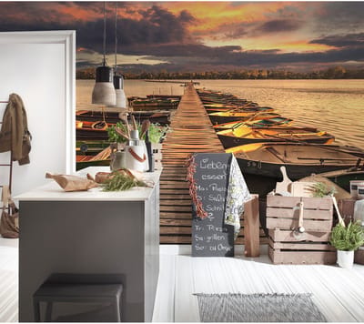Fotobehang LandingStage DD115177 A.S. Création XXL 5 | Fotobehang online webshop