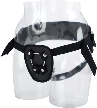CalExotics - Power Support Harness - Strap On Zwart
