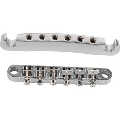 Vintage Gitaarbrug Set Stop Bar Staartstuk 6 Snaren Elektrische Gitaar Zinklegering Brug Staartstuk