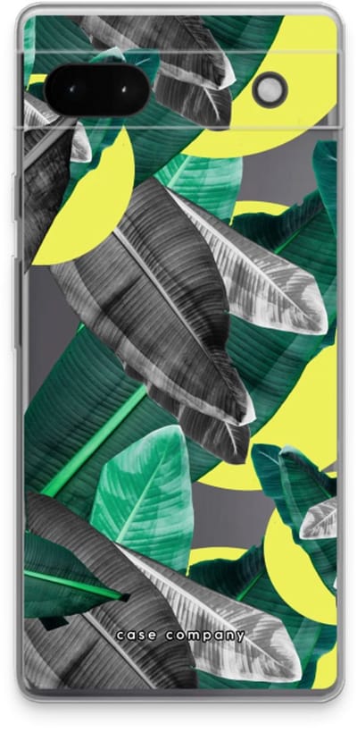 Case Company® - Hoesje geschikt voor Google Pixel 6a hoesje - Fantasie jungle - Soft Cover Telefoonhoesje - Bescherming aan alle Kanten en Schermrand