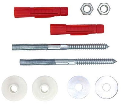 Professionele Wastafelbevestiging M10 x 140 mm - 10-delige Montageset