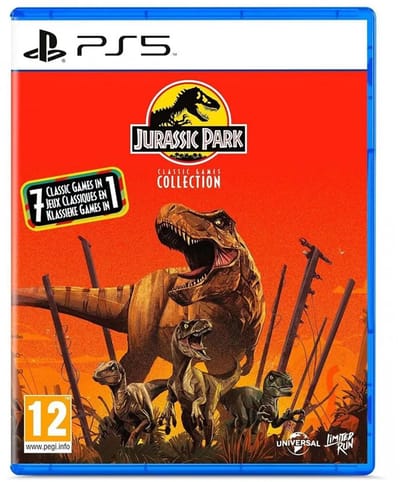 Playstation Games Ps5 Jurassic Park Classic Games Collection Transparant PAL