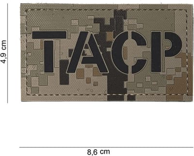 101 Inc Embleem 3D Pvc Tacp Dig. Desert  16101