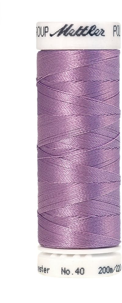 Mettler borduurgaren - Paars - Nr 3040 - Polysheen - 200 meter