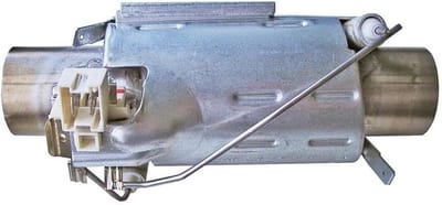Verwarmingselement Vaatwasser - Doorstroomboiler Onderdeel - Apparaat Reparatie - Hoge Industriële Kwaliteit - 2000 W 230 V - Zilverkleurig