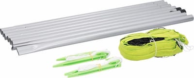 DUNLOP Sportnet - Volleybal - Badminton - Tennis - Handbal - Net - Sport - Handbal - Kwaliteit Sportnet - 609 cm op 220 cm