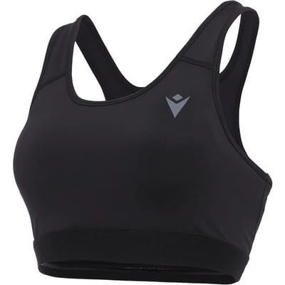 Macron Running Beatrix Sportbeha Zwart XS Vrouw