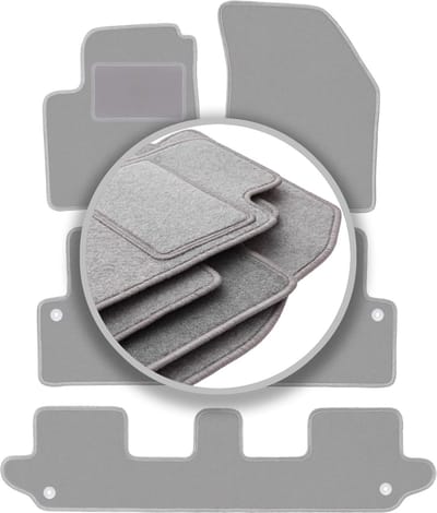 Grijze automatten voor: Volvo XC90 I SUV 7-zitter (2002-2014)