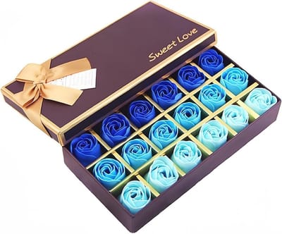 Geurige Rozenzeep in Geschenkdoos - Perfect voor Valentijnsdag en Jubilea