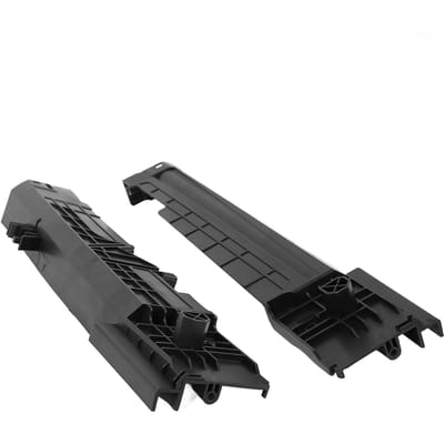1 Paire Support de Radiateur 17117600536 Haute Dureté Support de Radiateur de Réservoir d'Eau pour Série 3 F30 328I 335I gray