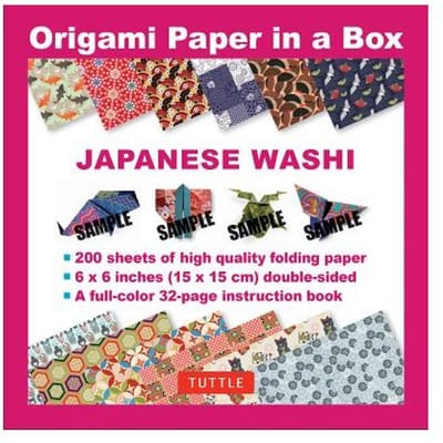 Origami Paper In A Box - Japanese Washi Patterns