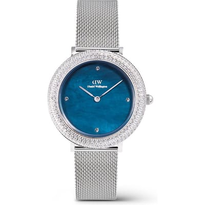 Daniel Wellington - Crystalline Bezel Arctic Blu Mop - DW00100825 - Dames - Horloge - Ø32