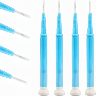 Schroevendraaierset 4 stuks - Precisie gereedschap - Elektronica reparatie - Niet-geleidend materiaal - 4 delig - Blauw