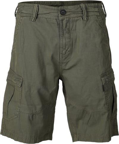 Brunotti - Caldo-N - Wandelbroek Army Green - Korte Broek Heren met Zakken - Cargo Broek - 100% Katoen - XXXL