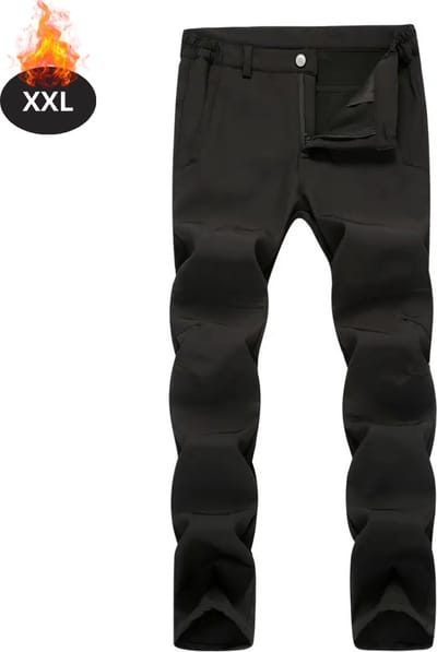 Livano Skibroek - Skipak - Snowboard Broek - Winterbroek - Sneeuwbroek - Heren - Wintersport - Zwart - Maat XXL