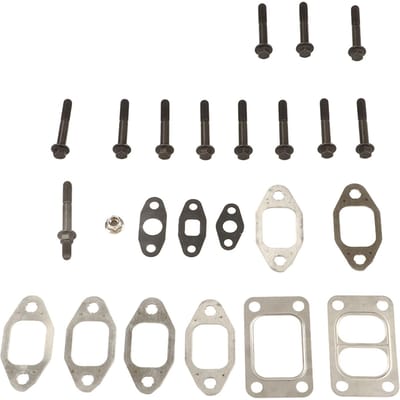 24 stuks Uitlaatspruitstuk Bout Pakking Kit Metaallegering Vervanging voor Dodge voor Cummins 5.9L 12V