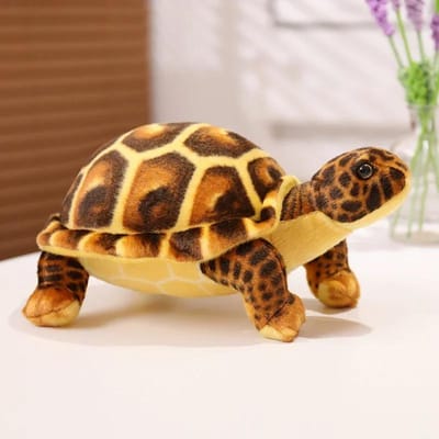 Kinderspeelgoed Schattige Baby Super Groen Simulatie Knuffel Schildpad Realistische Zee Schildpad Dier Pluche Baby Speelgoed Cadeau Verkoop Woondecoratie 30cm bruin