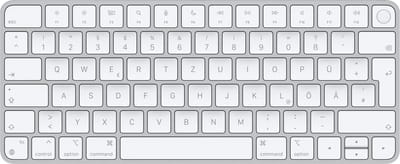 Apple Magic Keyboard with Touch ID QWERTZ White