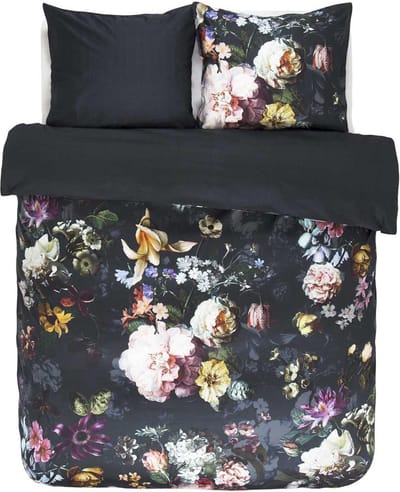 Essenza Fleur Dekbedovertrek Nightblue - Tweepersoons – 200x200/220 cm