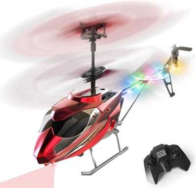 SCH® RC Helicopter - RC - Rood - 14cm x 10cm x 26cm