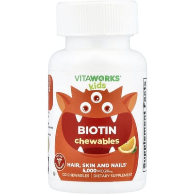 Kinder Biotine Sinaasappel Kauwtabletten 120 Tabletten