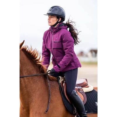 Fleece paardrijjacket met rits Horse Pilot Essential