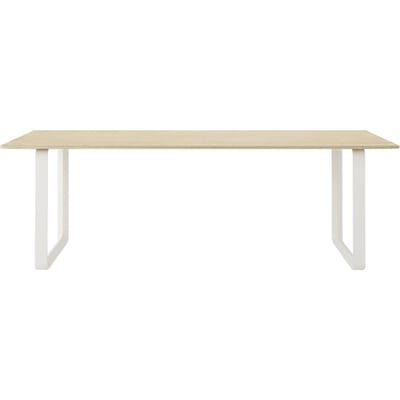Muuto - 70/70 tafel - eiken - wit - L - beige