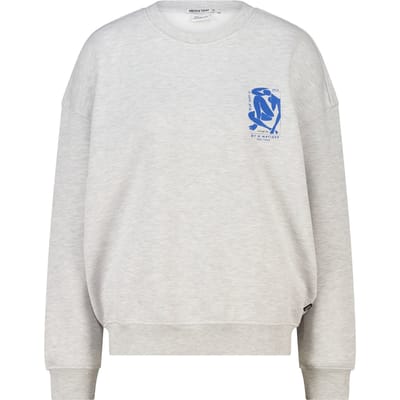 America Today Shaya Light Grey Melange Maat: M | Tops Outlet | Dames | Grijs