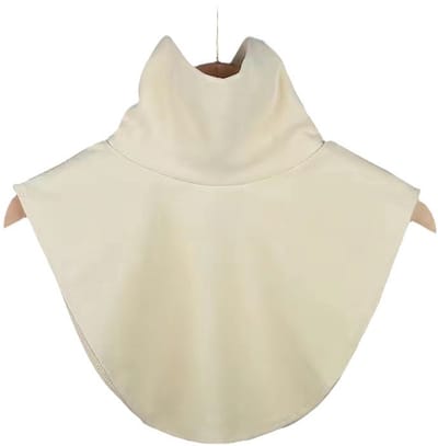 Nep hoge koltrui - Losse dunne korltrui voor dames - Winddicht & Warm - Nep kraagje - Kraagjes voor Dames - Voor lente en herfst - Beige - LOUZIR
