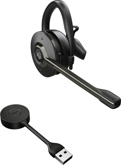 Jabra ENGAGE 55 MS Convertible Wireless Headphones Black