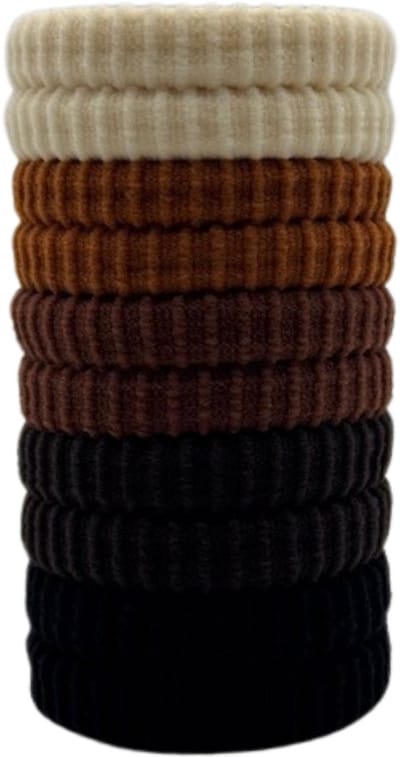 Guardian Beauty Haarelastiekjes - Strakke Haarelastiekjes - 10 stuks - Verschillende Kleuren - Haar Accesoires -