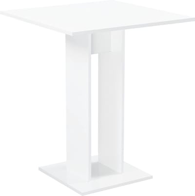 Design eettafel Lindesnes vierkant 65x65x78 cm wit hoogglans