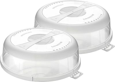Hobby Life Magnetrondeksel/afdekschaal - 2x - transparant - BPA vrij kunststof - 24,5 x 7,5 cm