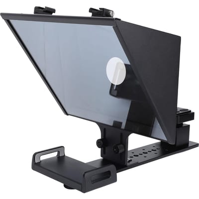 FEELWORLD TP13A 14 Inch Groothoek Teleprompter Verstelbare APP Afstandsbediening Prompter voor DSLR gray