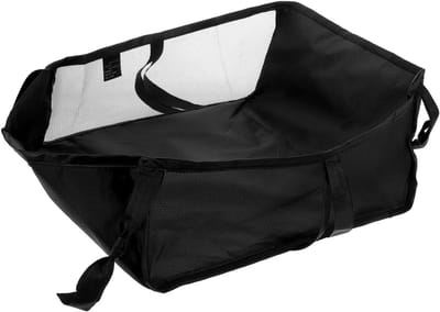 Universele Opbergmand voor Wandelwagens - Herbruikbare Organizer Tas voor Kinderwagens met Praktische Bodem Opslag en Winkeltas Functie