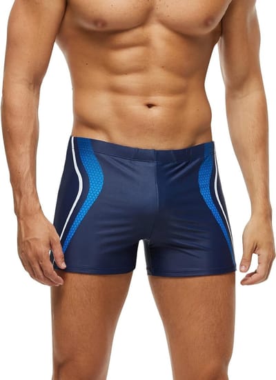 Heren Zwemshorts voor het Strand en het Zwembad, Comfortabele Zwemkleding, Boxer en Briefs voor Volwassenen