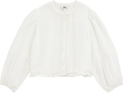 WE Fashion Meisjes blouse met structuur