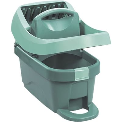 Leifheit Profi XL emmer met pers en wielen - 8 liter