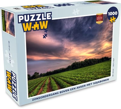 Puzzel Zon - Lucht - Wolken - Legpuzzel - Puzzel 1000 stukjes volwassenen