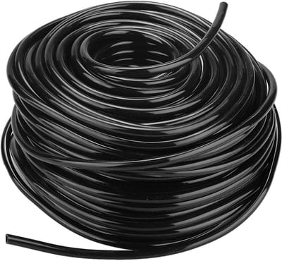 Tuinslang PVC - Irrigatieslang - Gazon Bewateren - Heavy Duty Constructie - 50 Meter - Zwart