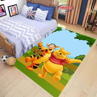 Nieuwe planken! Klassiek Disney Winnie de Poeh Tapijt, Keuze voor Woonkamer Slaapkamer Kinderkamer, Antislip Machinewasbare Mat 40x60cm (16x24in)