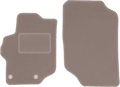 Beige voormatten voor: Citroen C-Elysee sedan (2012-)